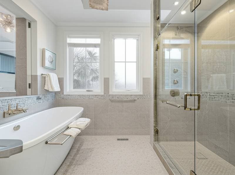 Featured image for Spa Bathroom Remodel Costs $25K to $75K in 2024