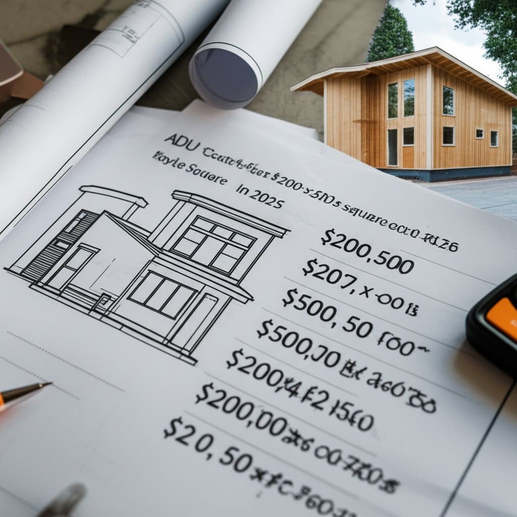 Featured image for ADU Costs Range $200-500 Per Square Foot in 2025