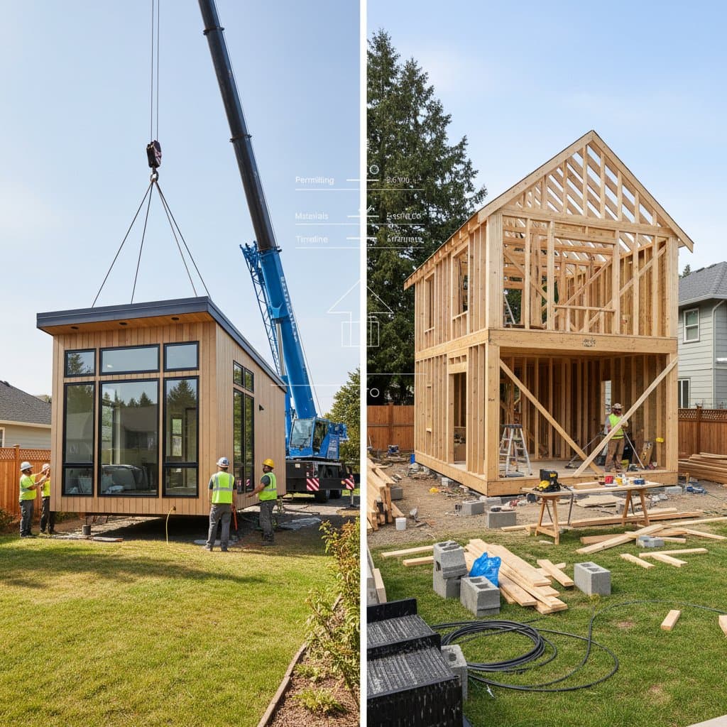 Featured image for Prefab vs Site-Built ADUs: Real Cost Breakdown