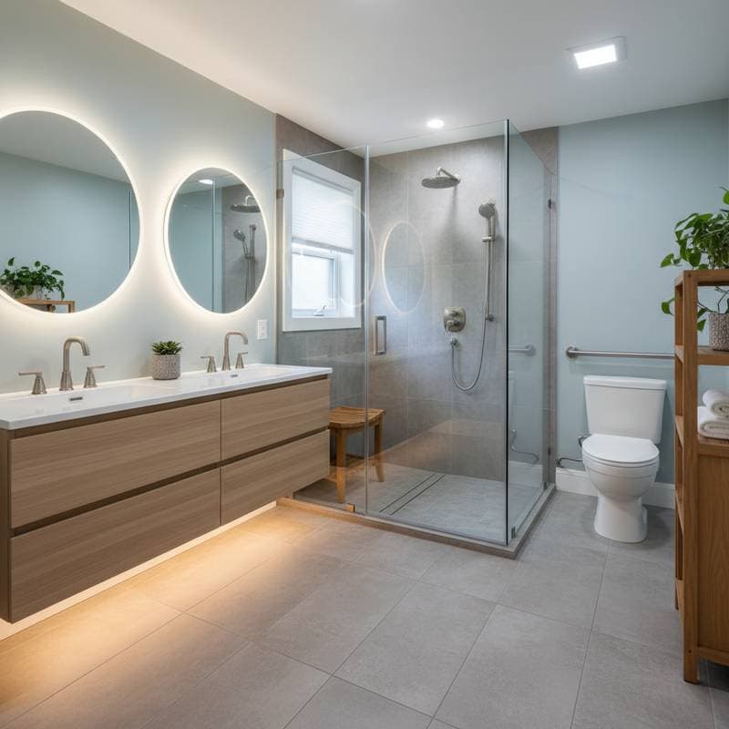 Featured image for Age-Proof Bathroom Design Costs $15K to $40K