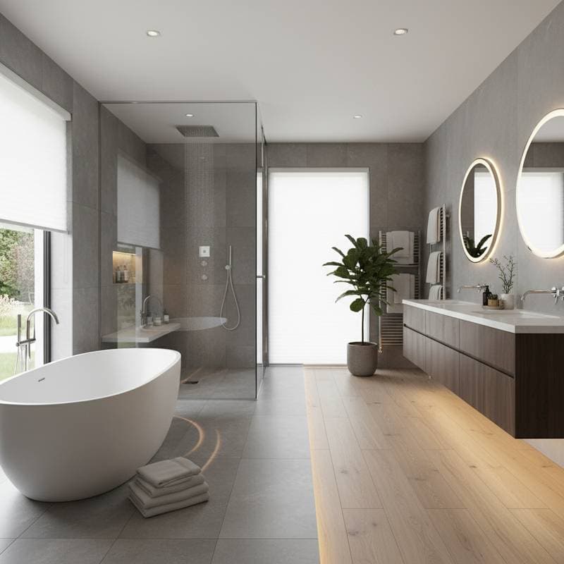Featured image for Spa Bathroom Features That Justify the $40K Investment