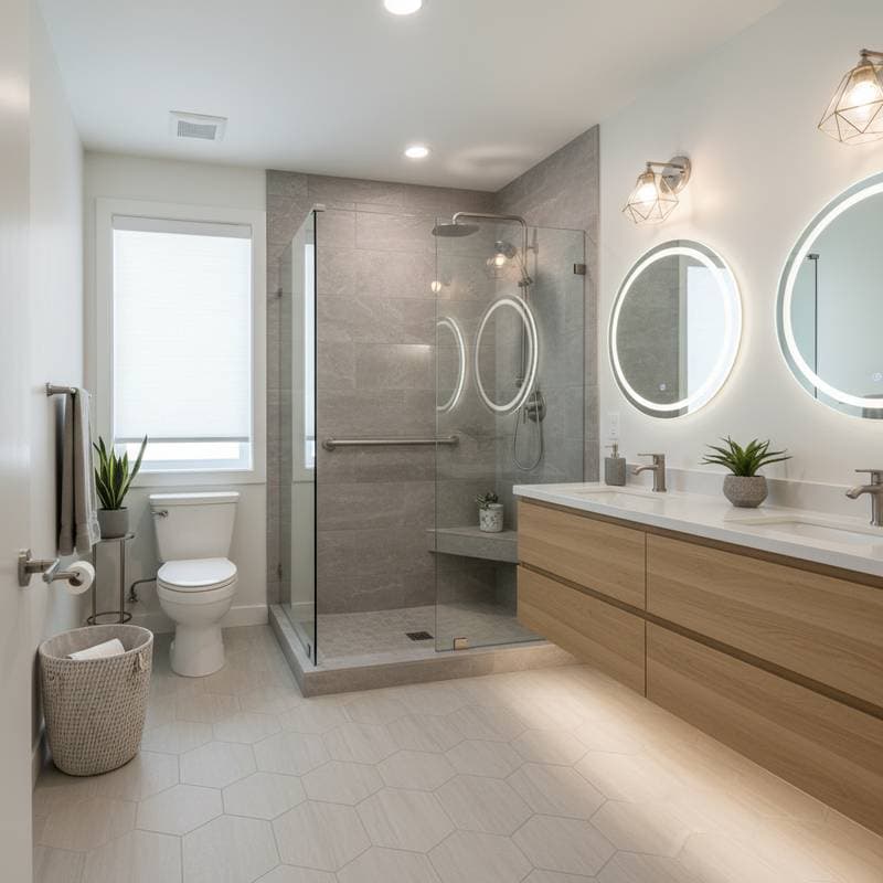 Featured image for Aging-in-Place Bathrooms: $10K to $35K in 2025