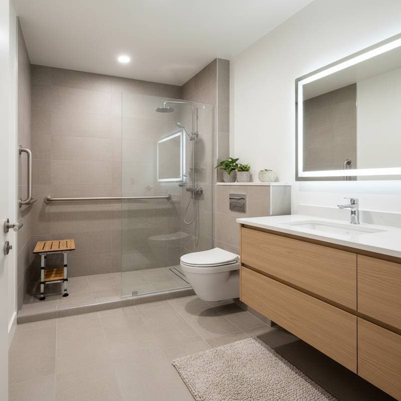 Featured image for Bathroom Safety Upgrades That Prevent Falls at Home