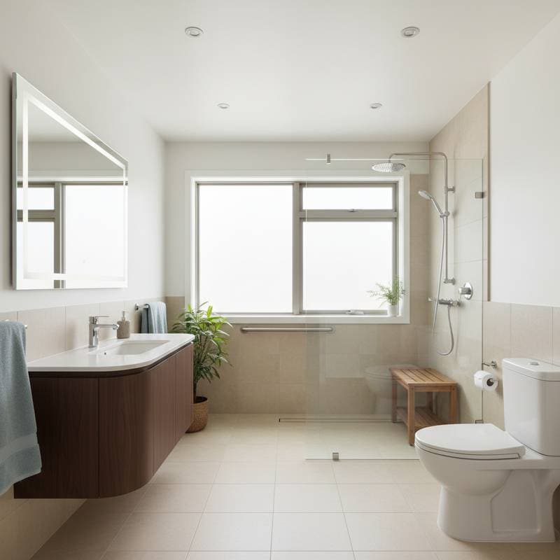 Featured image for Must-Have Bathroom Features for Aging in Place 2025
