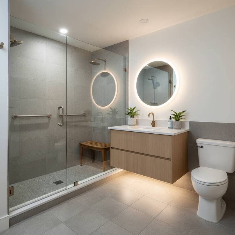 Featured image for Age-Proof Your Bathroom With Universal Design