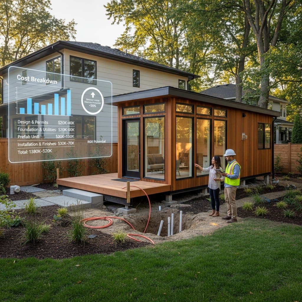 Featured image for Prefab ADU Costs: $180K-$320K Full Breakdown