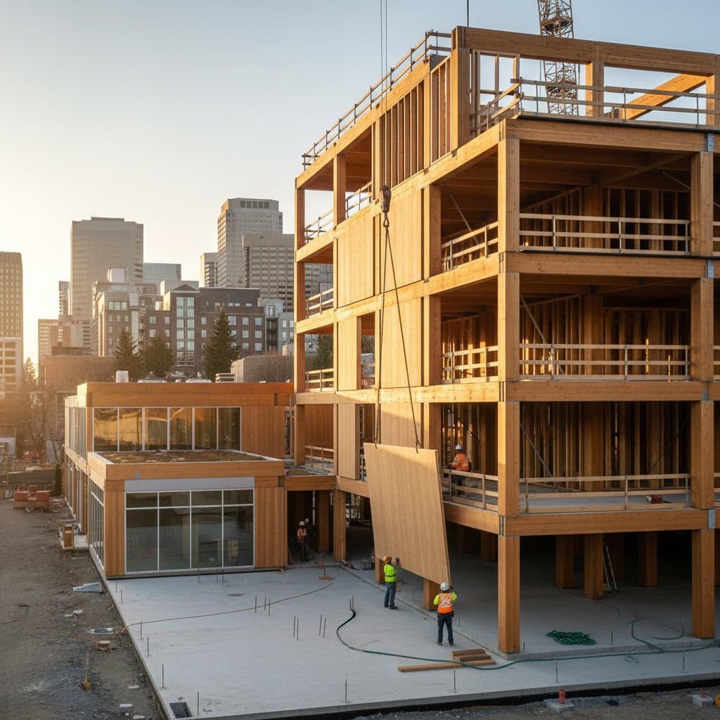 Featured image for Mass Timber Cuts Costs Through Speed Not Materials