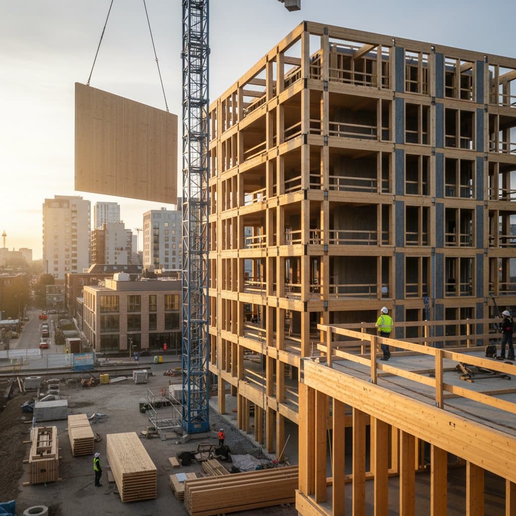 Featured image for Mass Timber Cuts Labor Time But Costs More Upfront