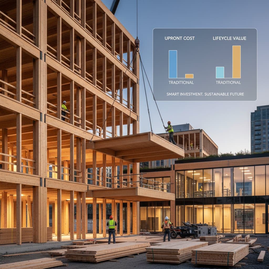 Featured image for Mass Timber Costs Less Than You Think Long-Term