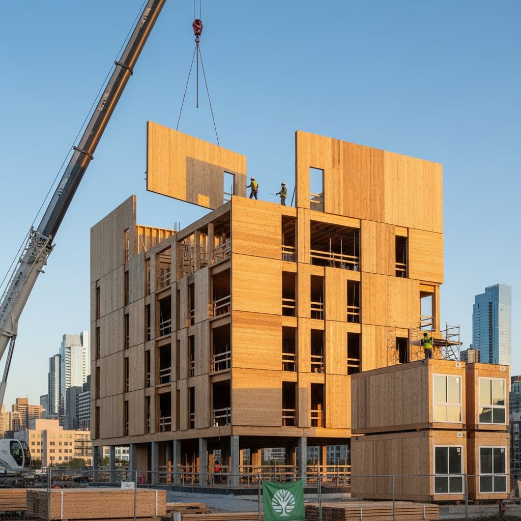 Featured image for Mass Timber Cuts Costs Through Lighter Weight and Faster Assembly