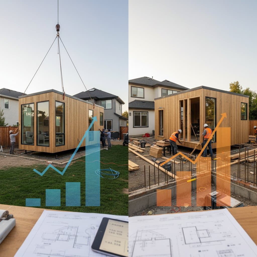 Featured image for Prefab ADUs Cost 30-40% Less Than Ground-Up Builds