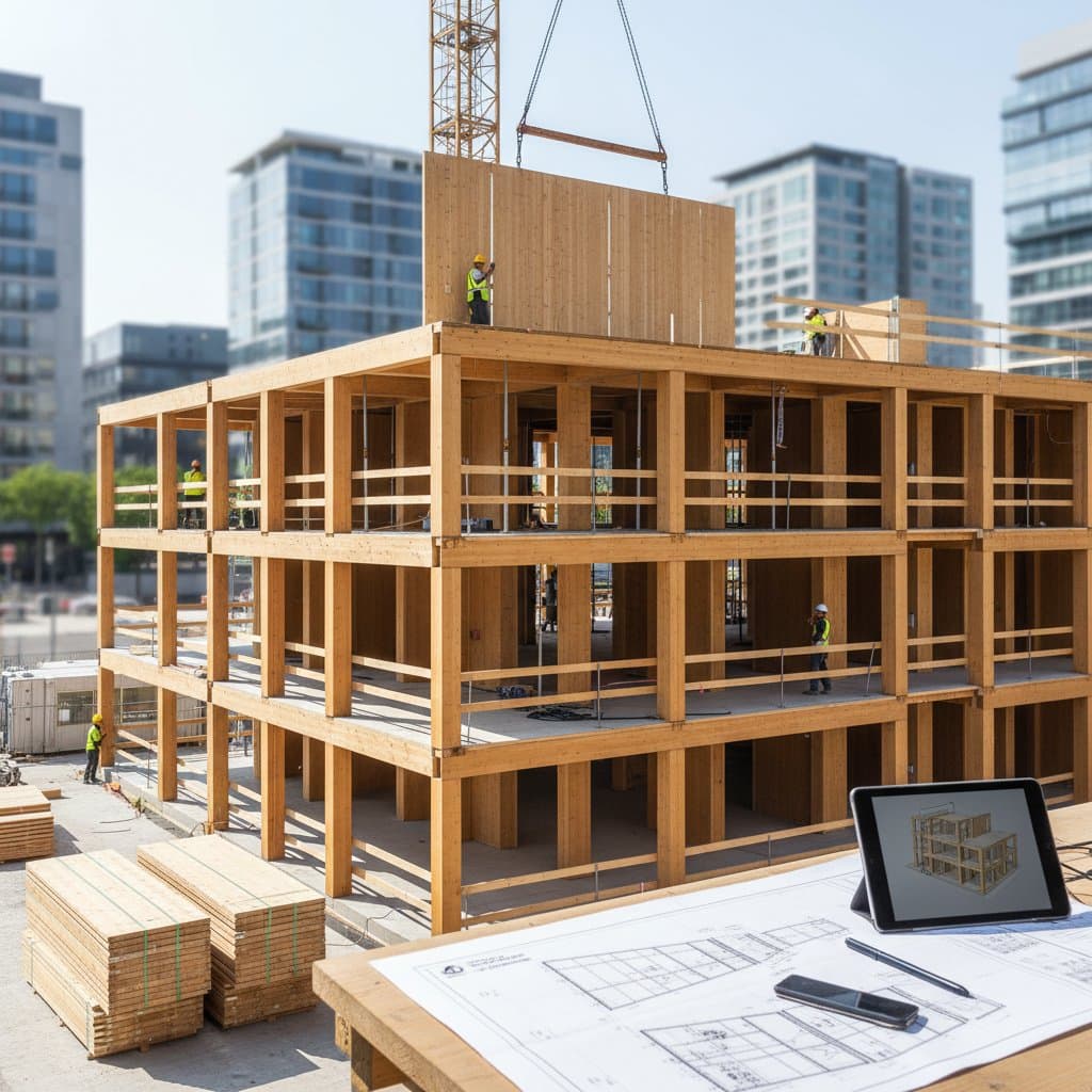 Featured image for Mass Timber Costs More Upfront But Less Overall