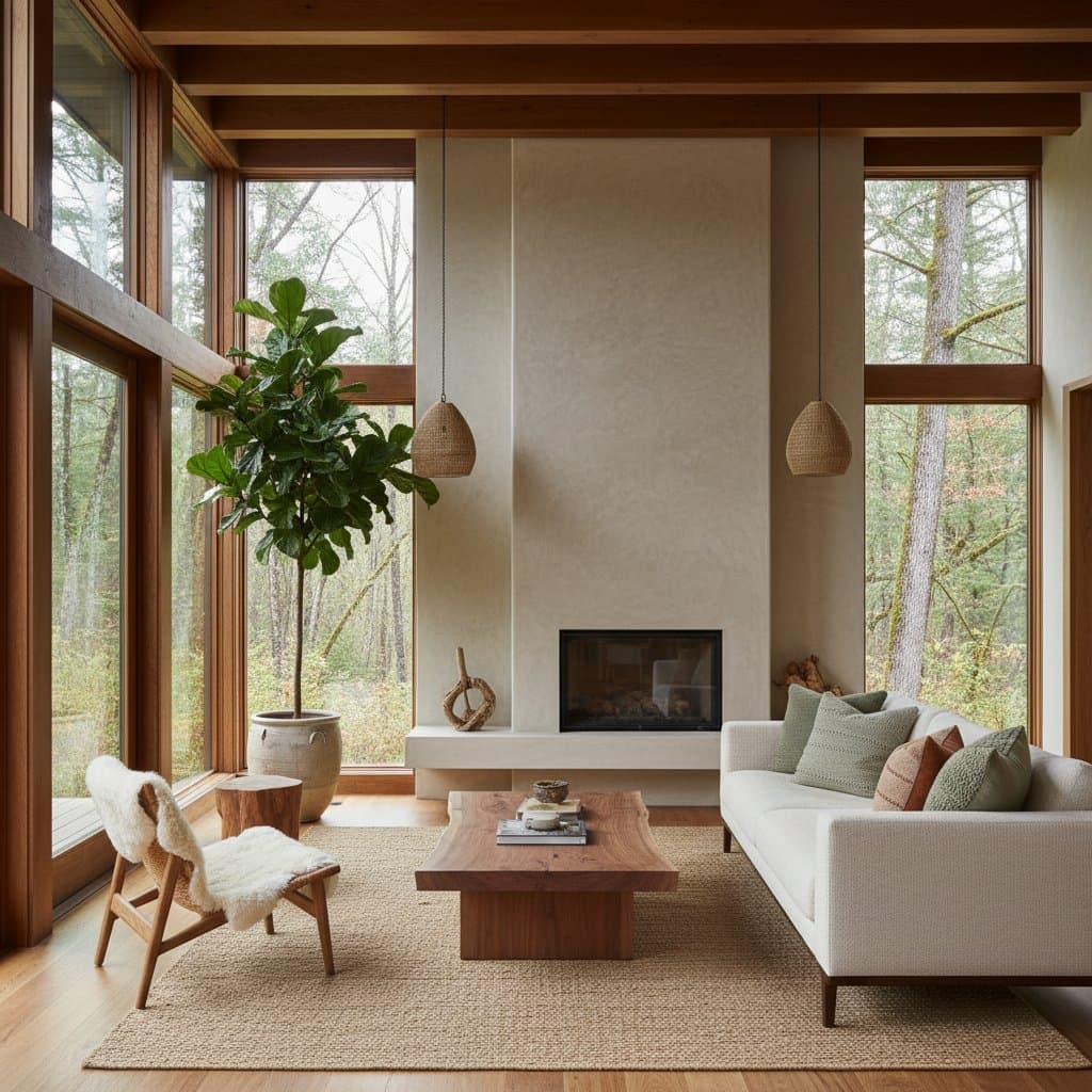 Featured image for Natural Materials That Lower Stress in Your Home