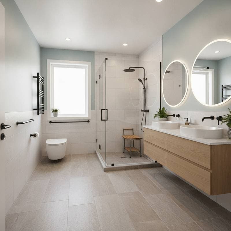 Featured image for Universal Design Makes Bathrooms Safer for All Ages