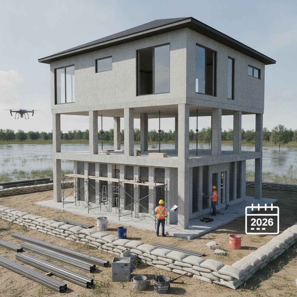 Featured image for Flood Foundation Systems: $12-$40 Per Square Foot in 2026