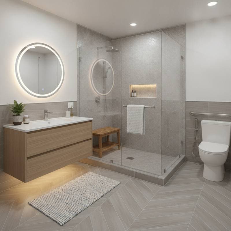 Featured image for Aging-in-Place Bathroom Costs: What to Really Expect