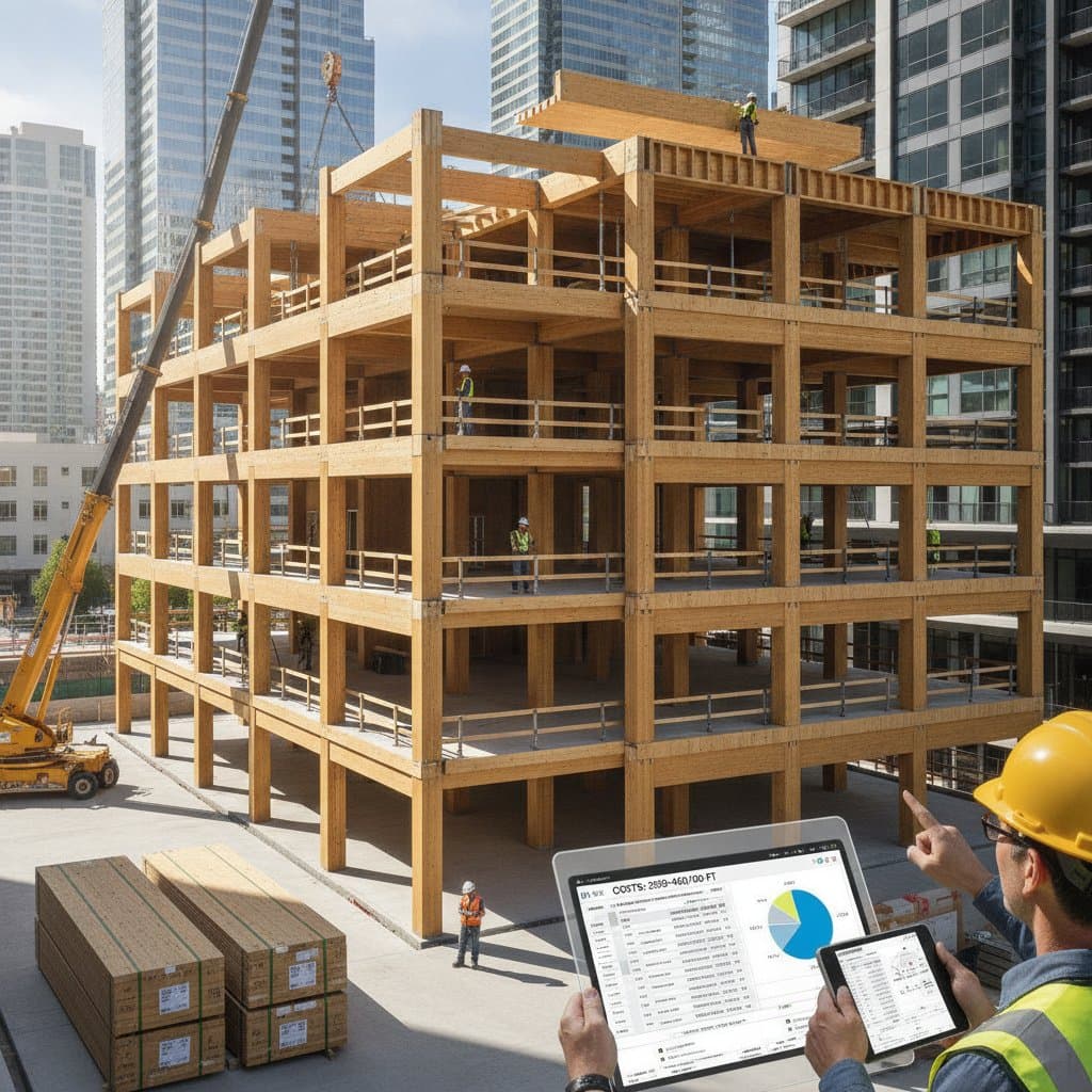 Featured image for Mass Timber Pricing and Code Changes Through 2026
