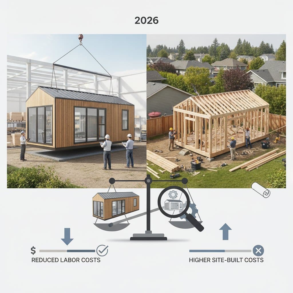Featured image for Prefab ADUs Cut Labor Costs Through Factory Build