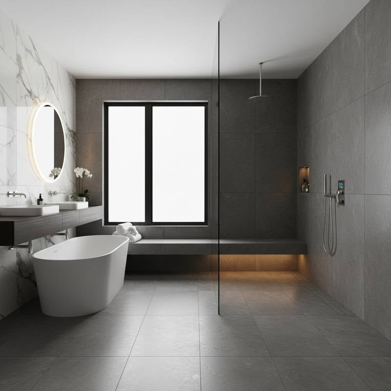 Featured image for Wet Room Remodels: $20K-$45K Luxury Bathroom Guide