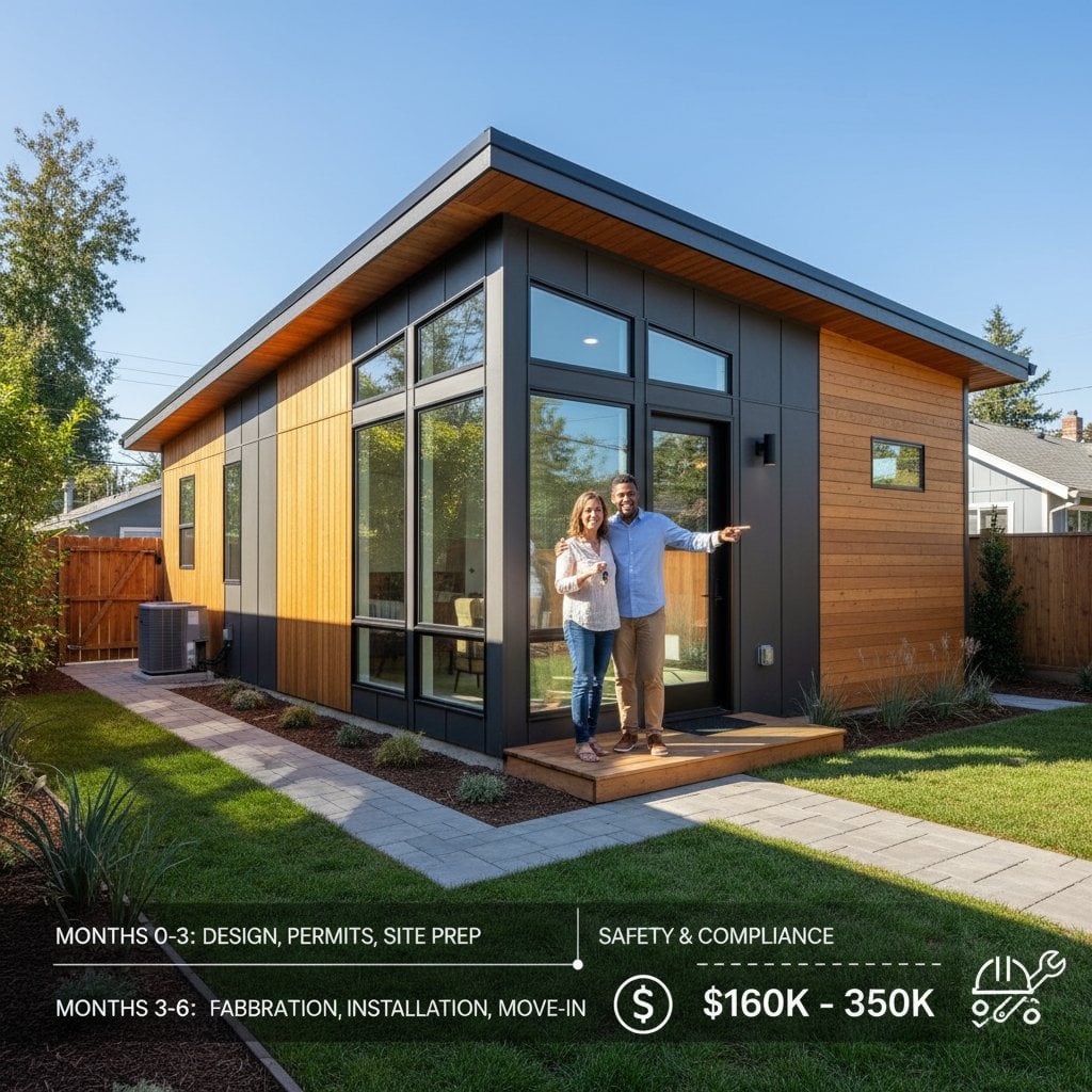 Featured image for Prefab ADU Costs: $160K to $350K in 3-6 Months