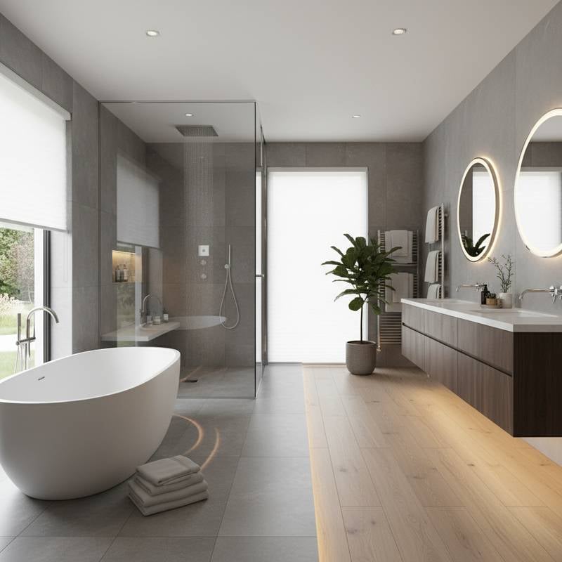 Featured image for Spa Bathroom Features That Justify the $40K Investment