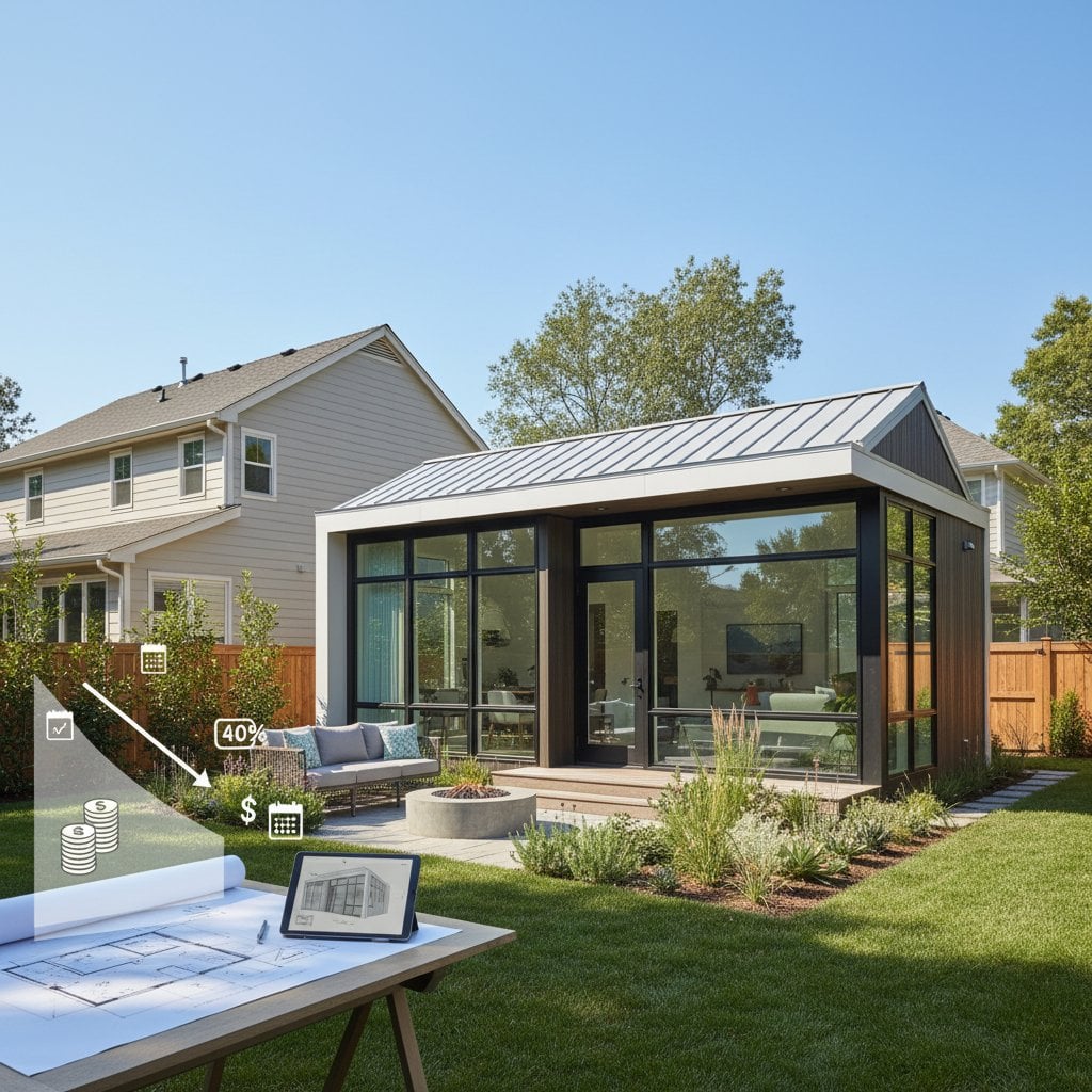 Featured image for Prefab ADUs Cut Building Costs Up to 40% in 2025