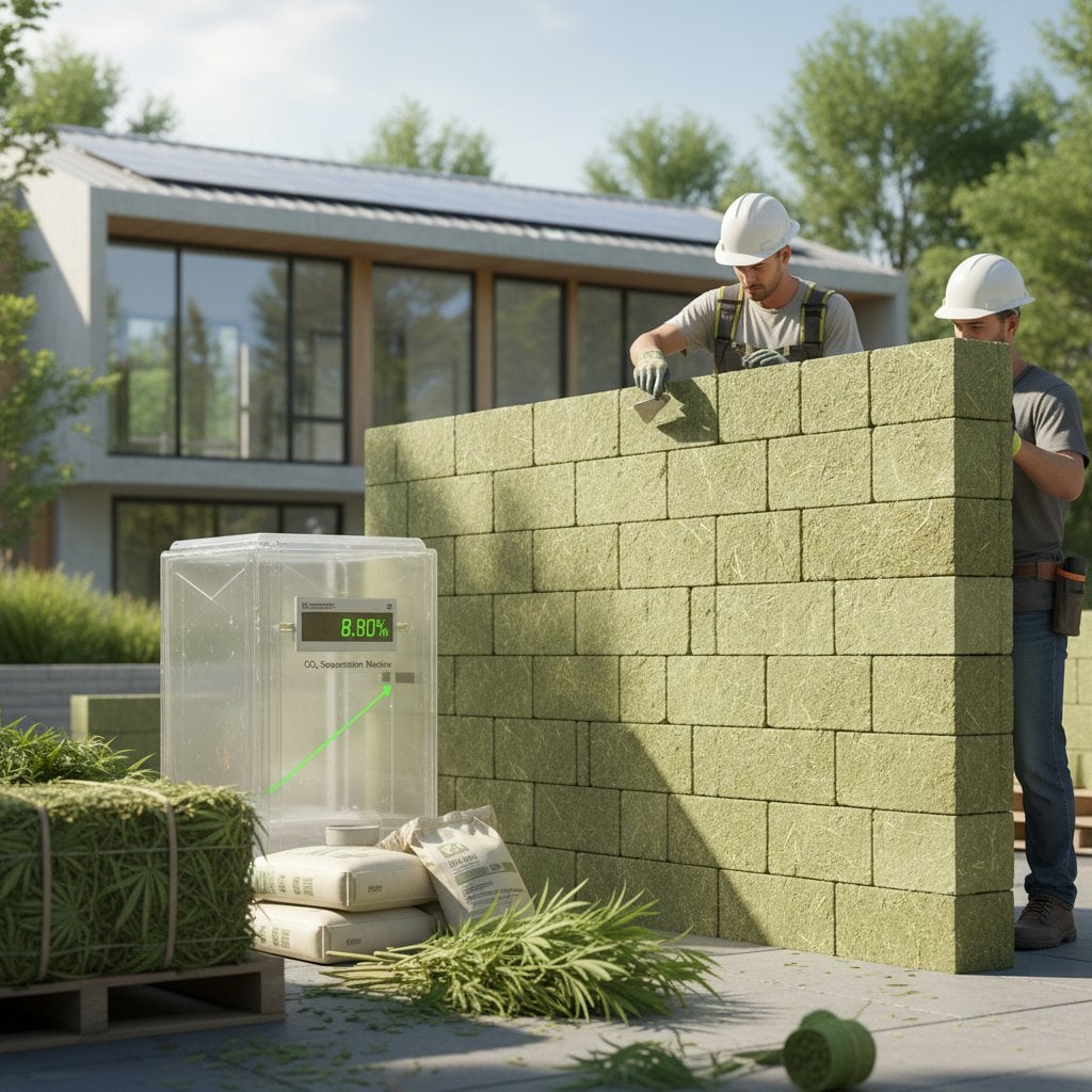 Featured image for Hempcrete Costs More But Offsets Carbon During Curing