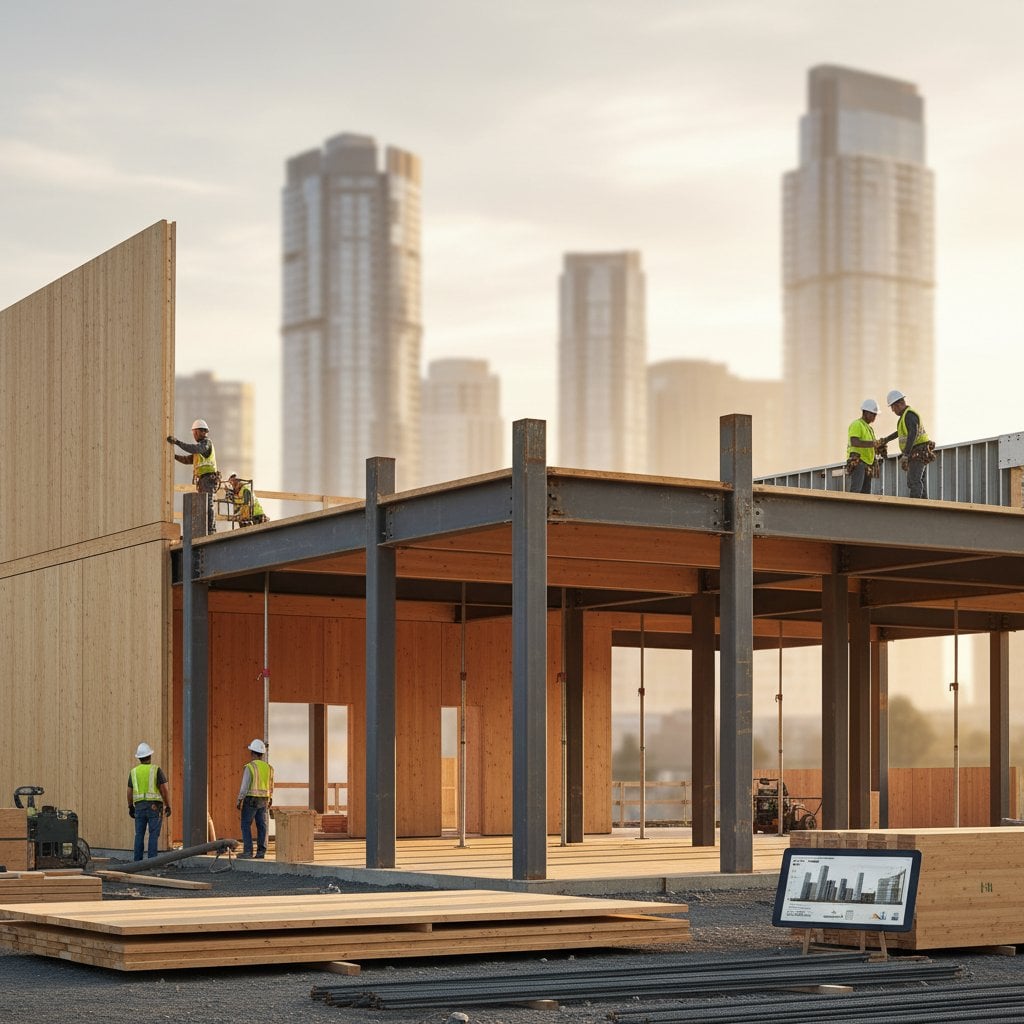 Featured image for Mass Timber vs Steel: Where the Real Savings Hide
