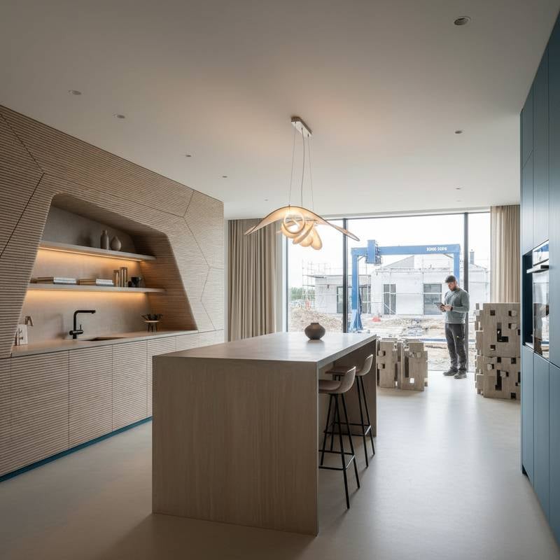 Featured image for 3D-Printed Home Parts Cut Waste and Build Faster