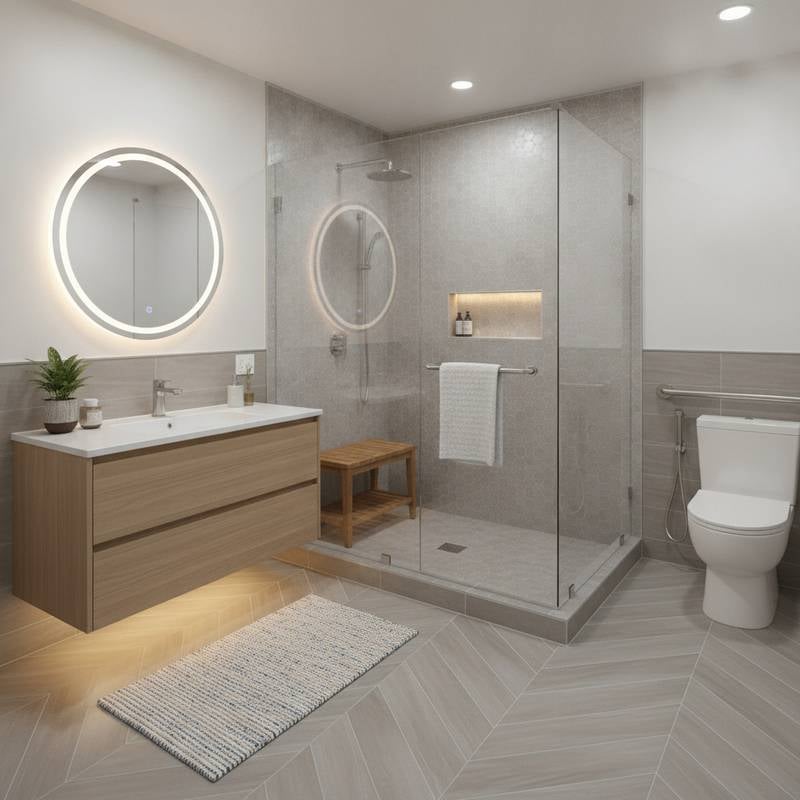 Featured image for Aging-in-Place Bathroom Costs: What to Really Expect