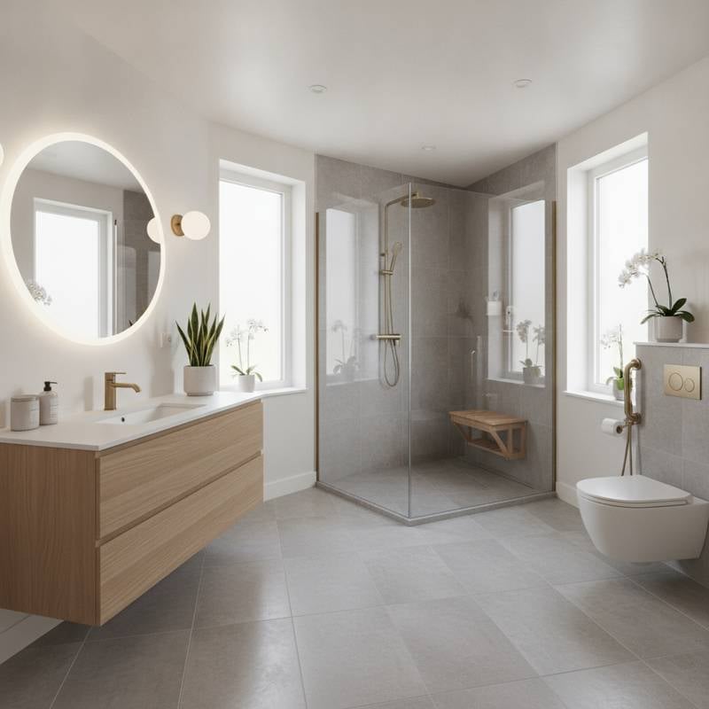 Featured image for Universal Design Bathrooms That Support Aging in Place
