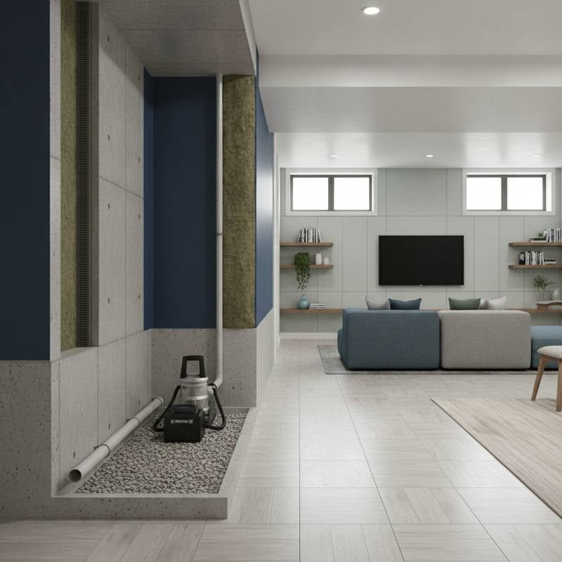 Featured image for Best Materials and Methods for Flood-Proof Basements