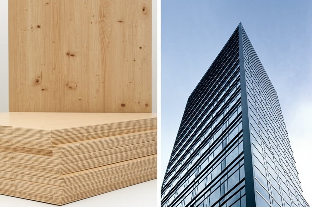 Featured image for CLT Costs $150-400 Per Square Foot vs Steel in 2025