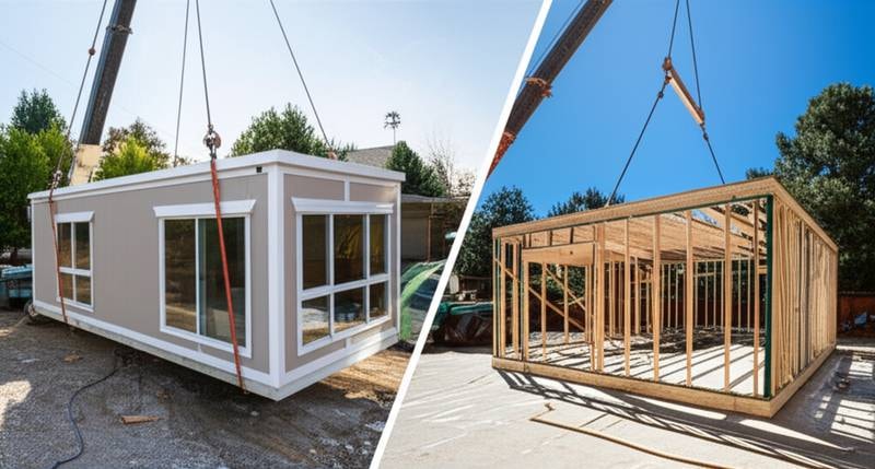 Featured image for Prefab vs Ground-Up ADU: What You Really Pay For