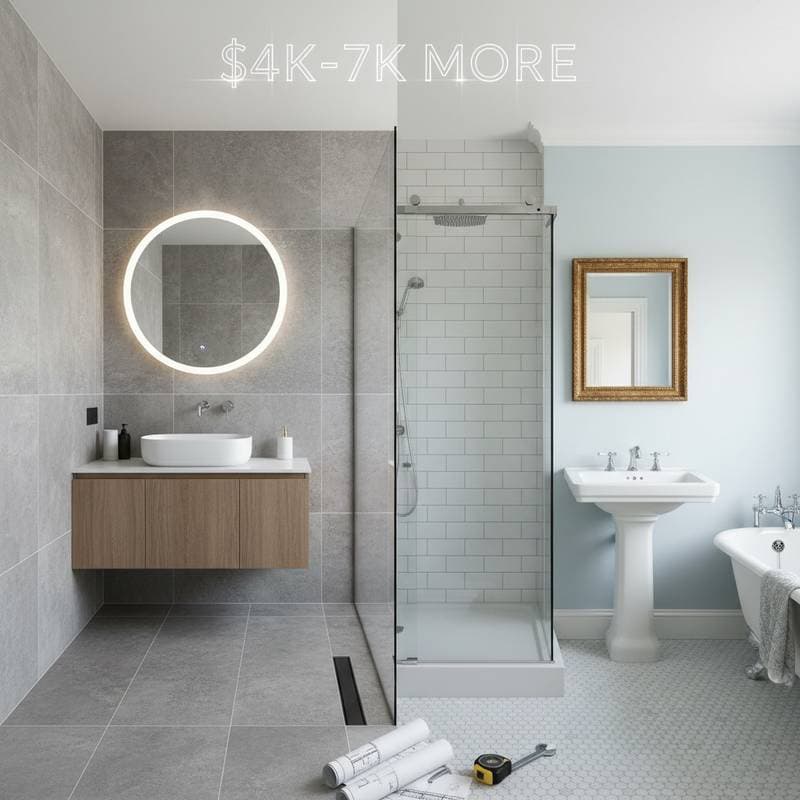 Featured image for Wet Room Remodels Cost $4K-7K More Than Traditional