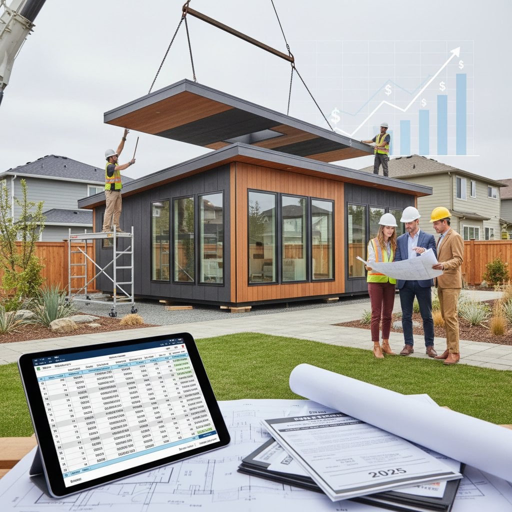 Featured image for 2025 Prefab ADU Costs: $180-$450 Per Square Foot