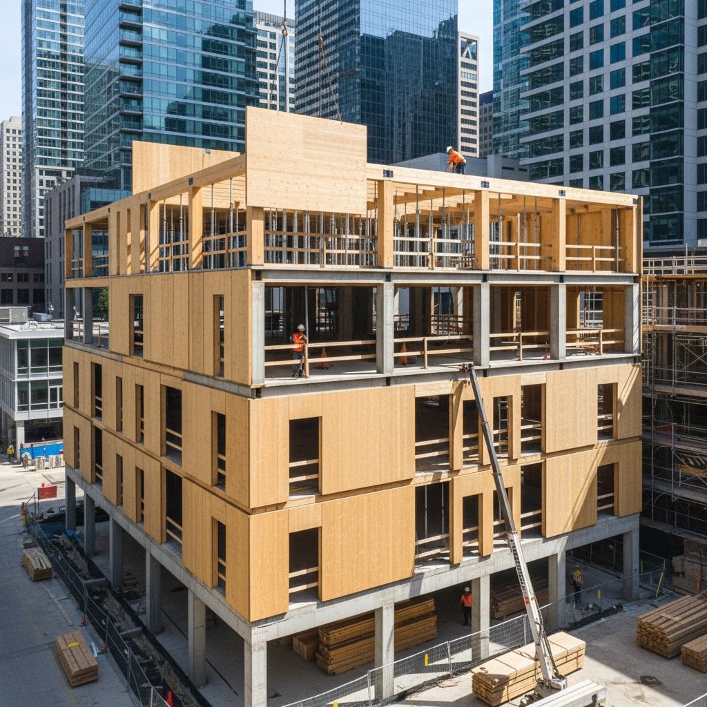 Featured image for Why Mass Timber Beats Stick Framing in 2026