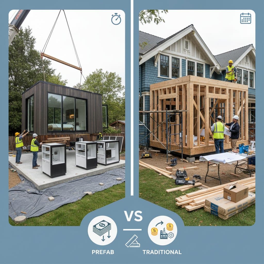 Featured image for Prefab ADUs Cut Build Time in Half vs Traditional