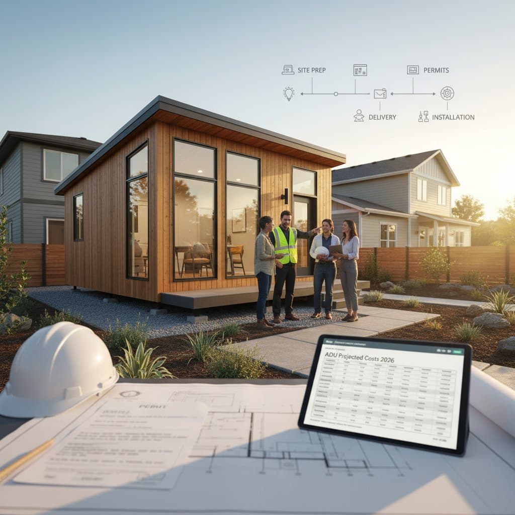 Featured image for Real Prefab ADU Costs: $150K to $300K in 2026