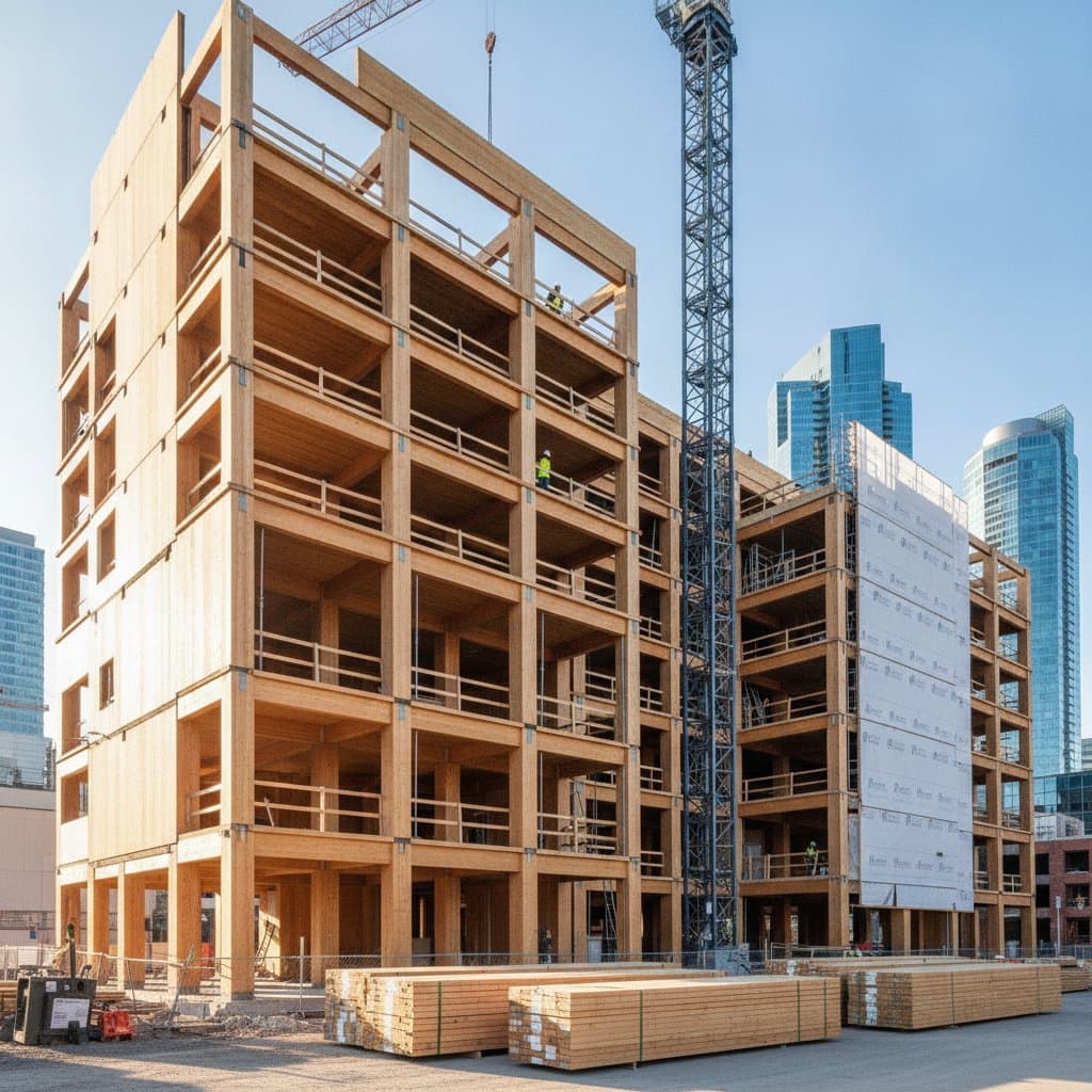 Featured image for Mass Timber Cuts Build Time 30% at $325 Per Square Foot